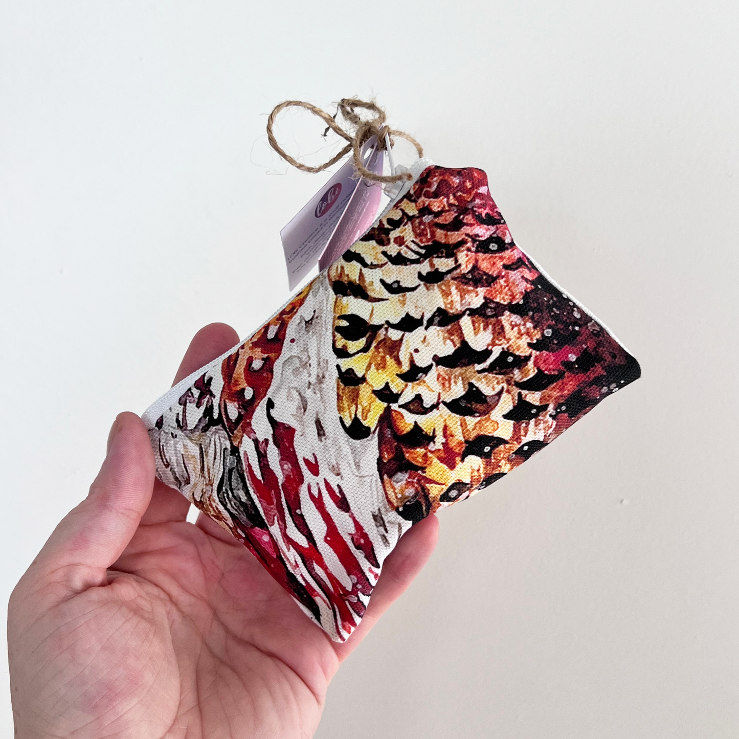 Watercolour Pheasant Cotton Coin Purse & Gift Box