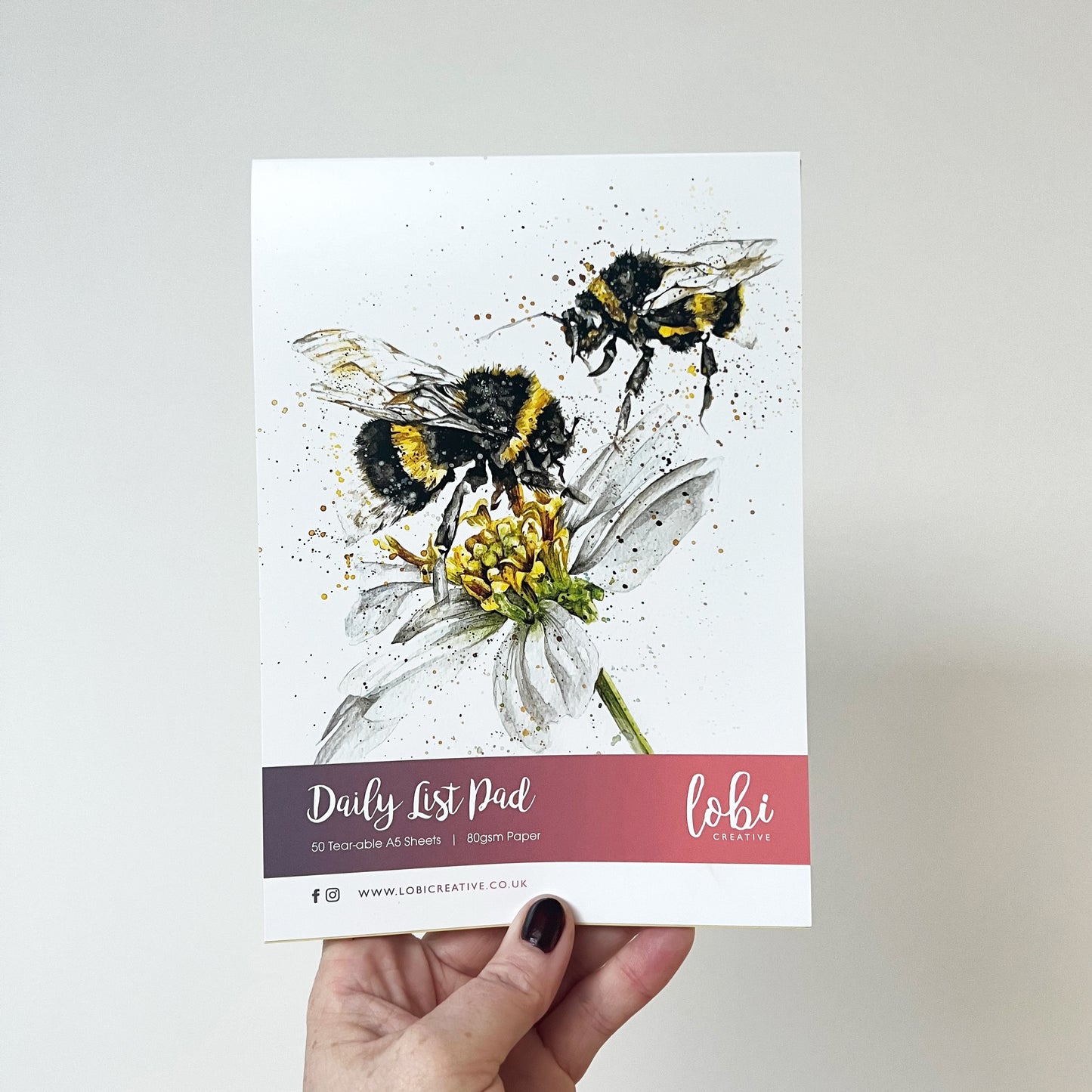 NEW Bee A5 Daily List Pad