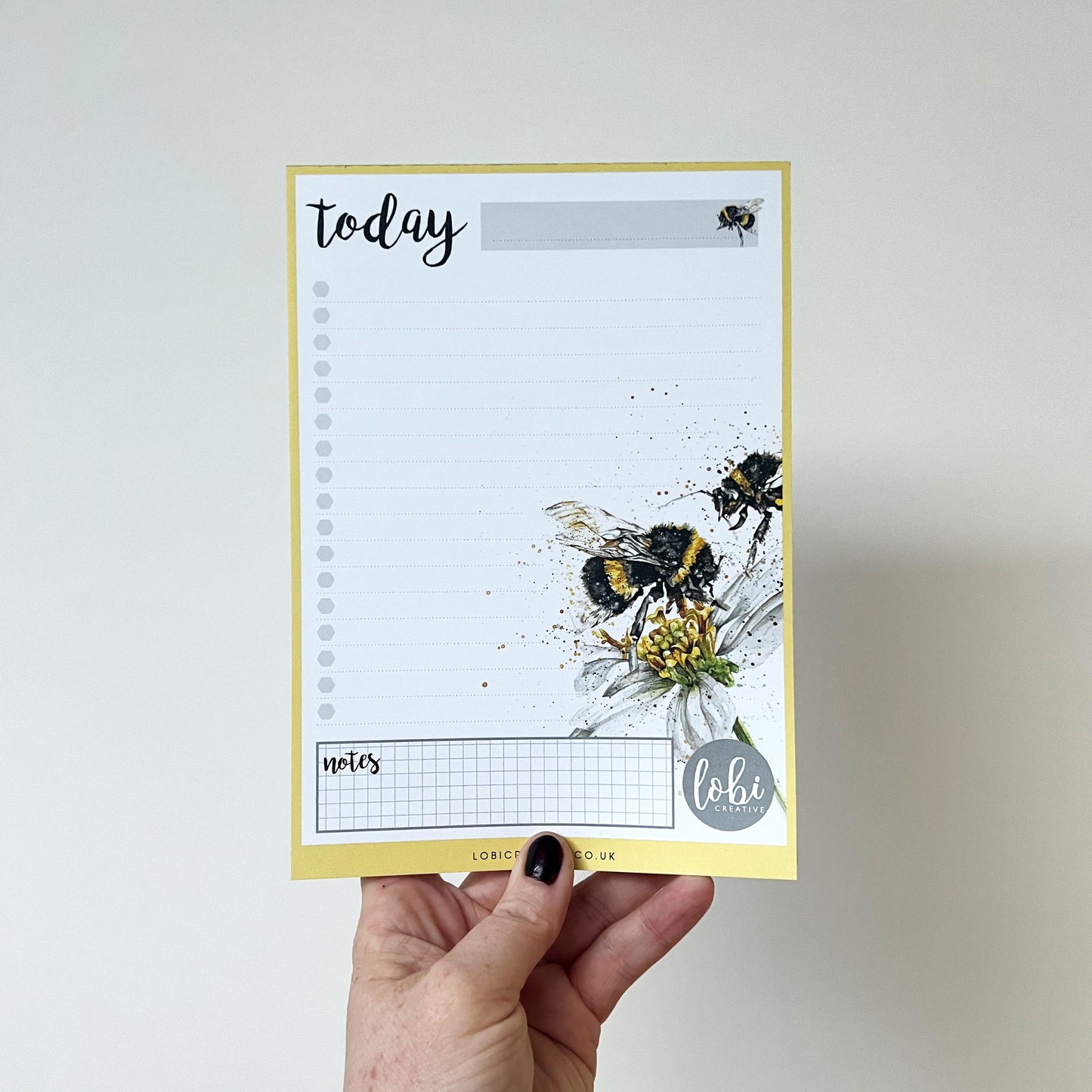 NEW Bee A5 Daily List Pad