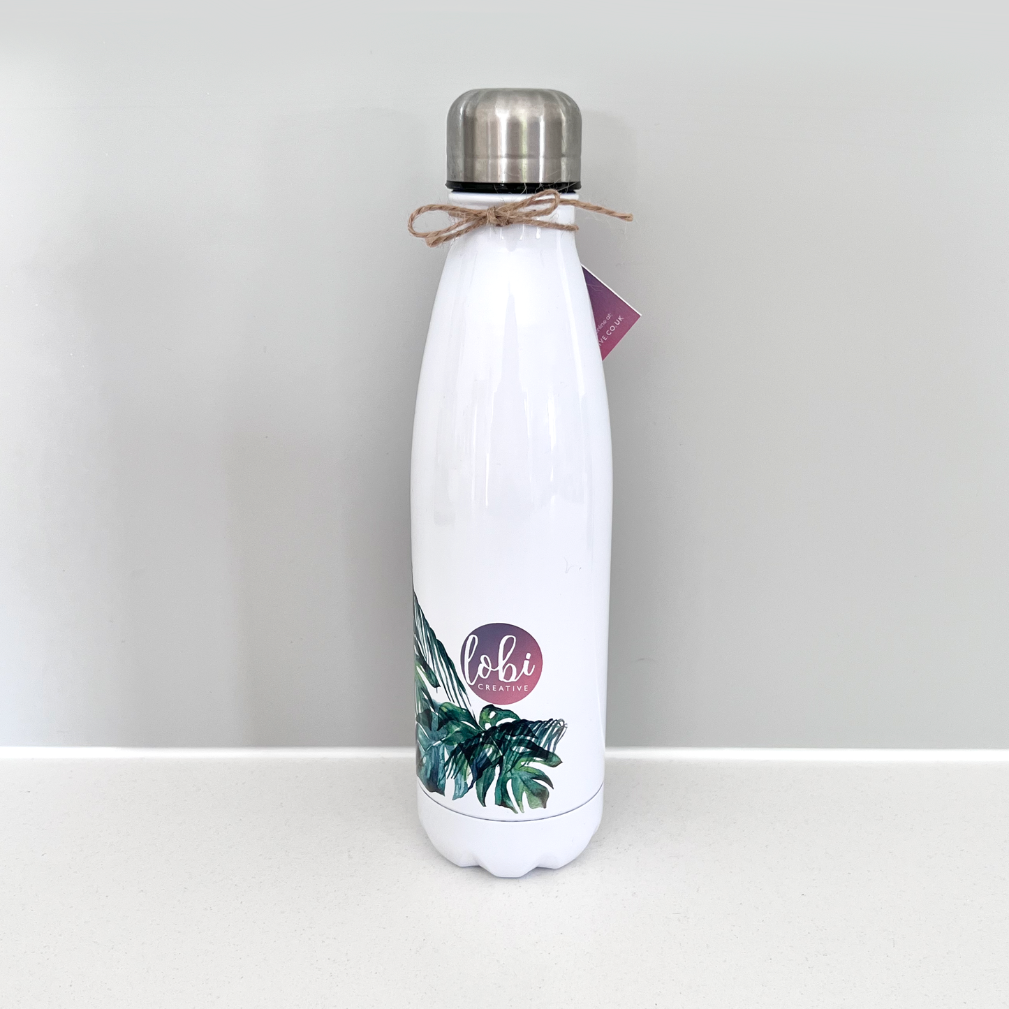Leopard Re-useable Water Bottle