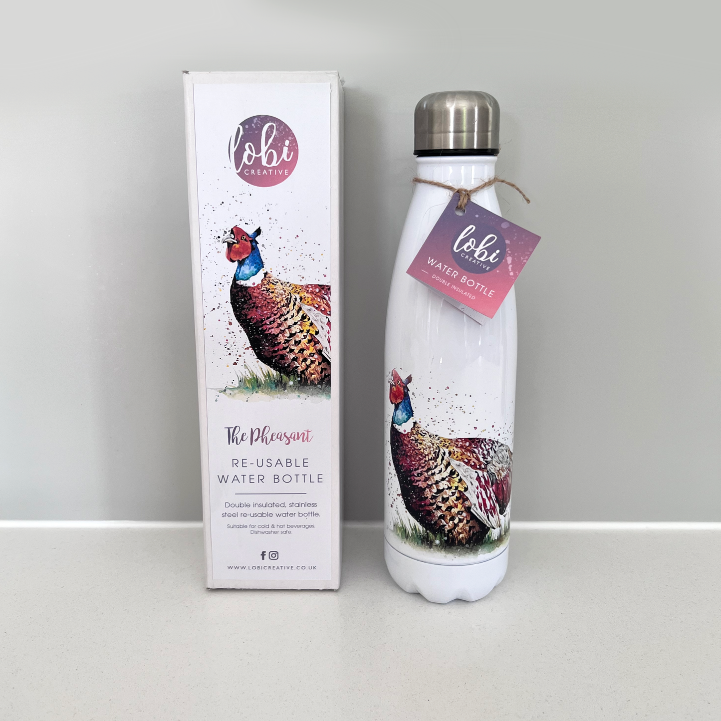Pheasant Re-useable Water Bottle