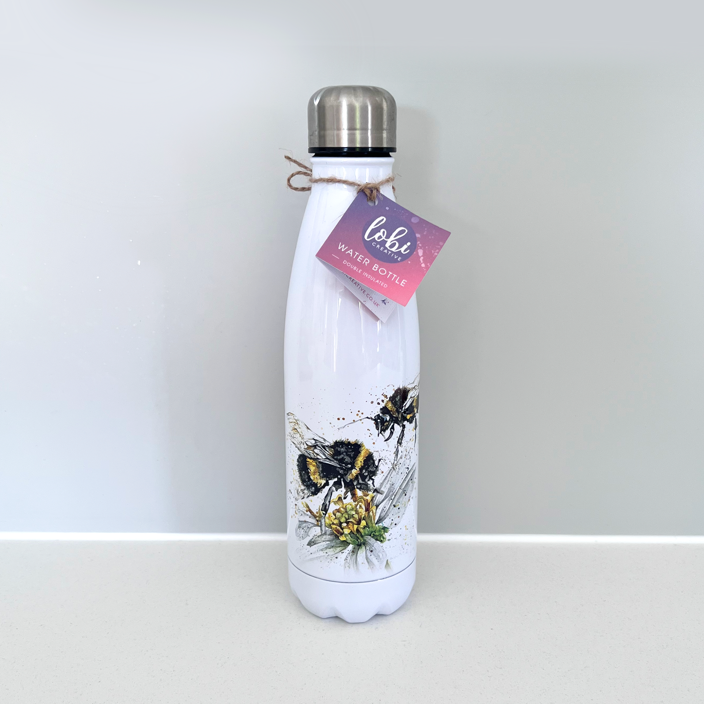Bee Re-useable Water Bottle