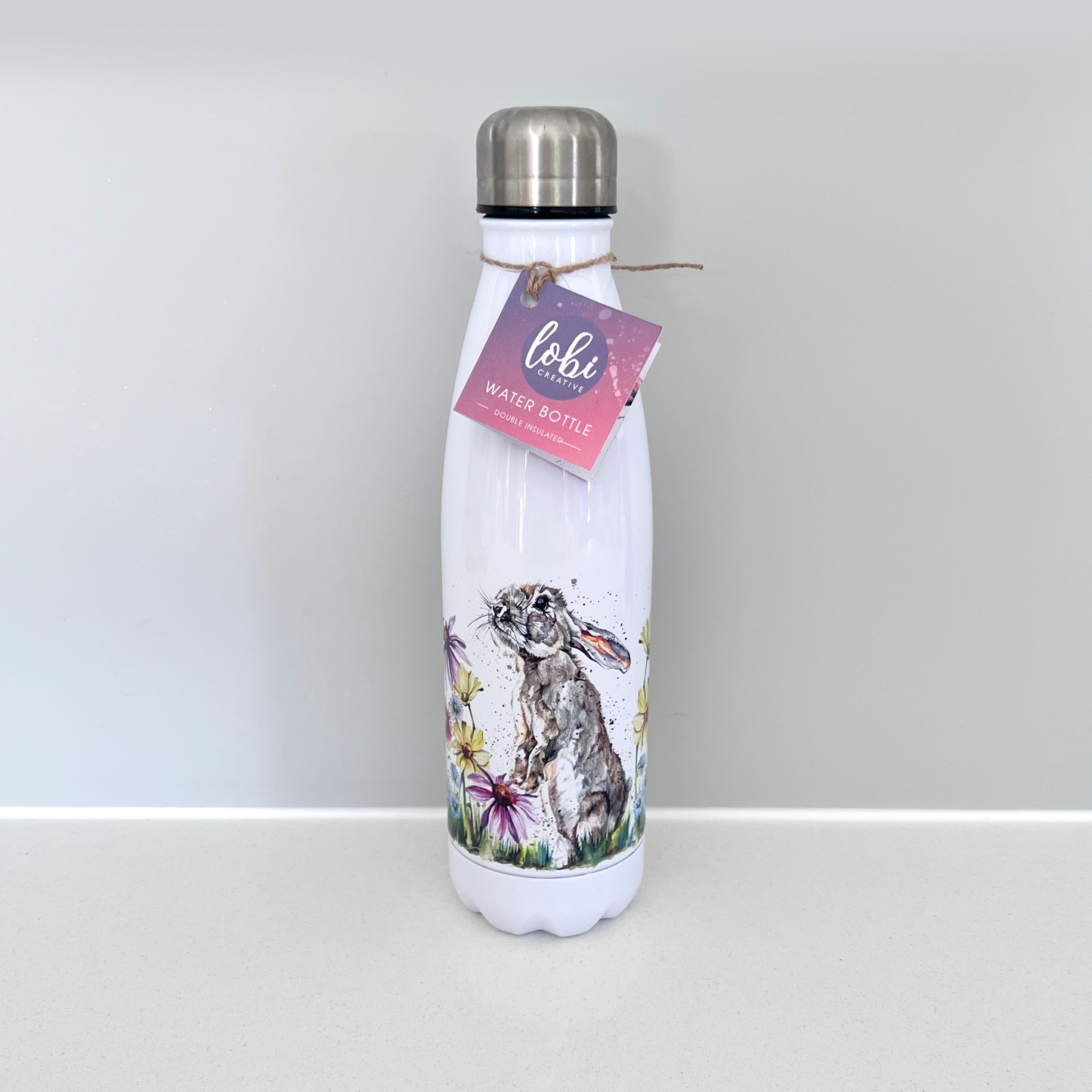 Spring Hare Re-useable Water Bottle