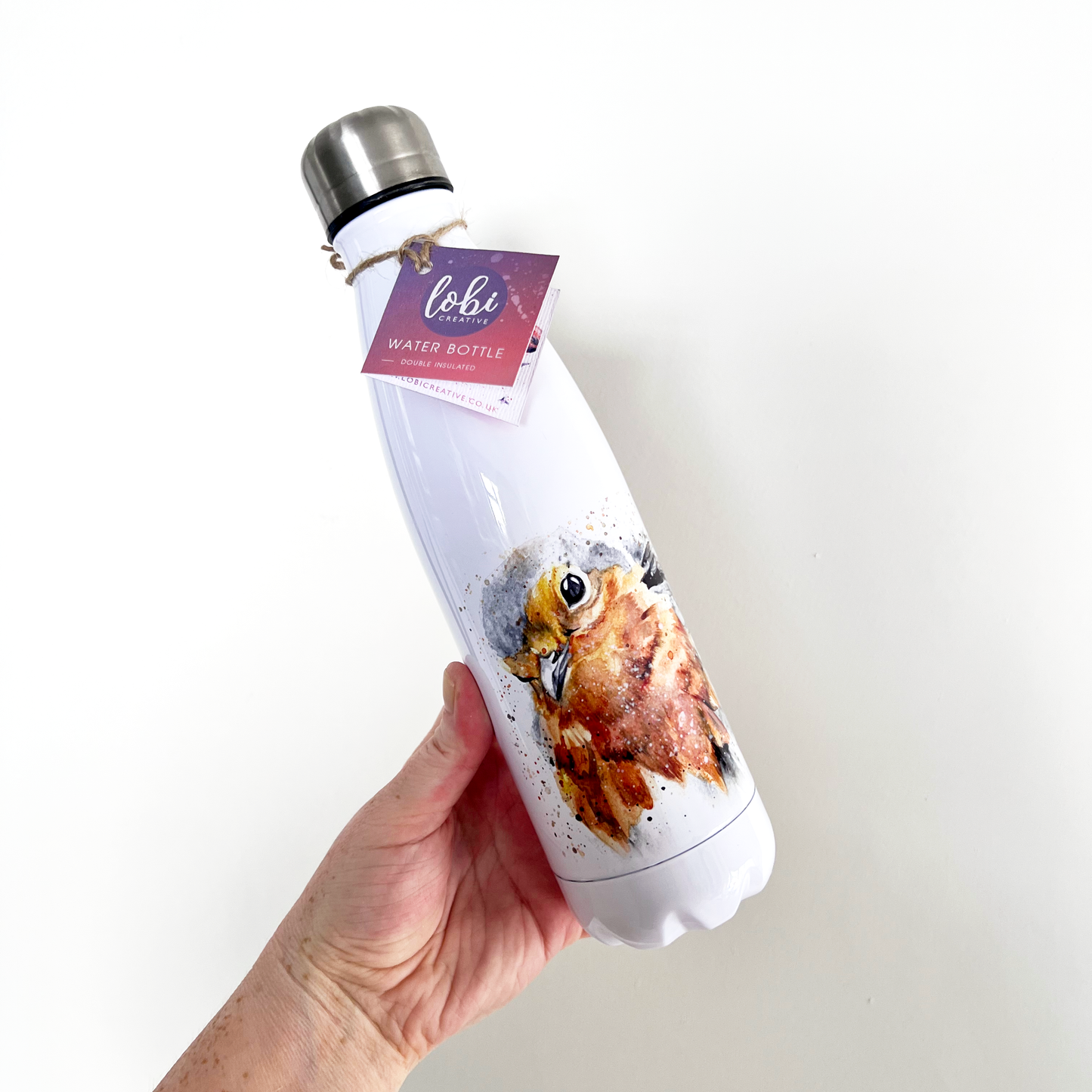 Robin Re-useable Water Bottle