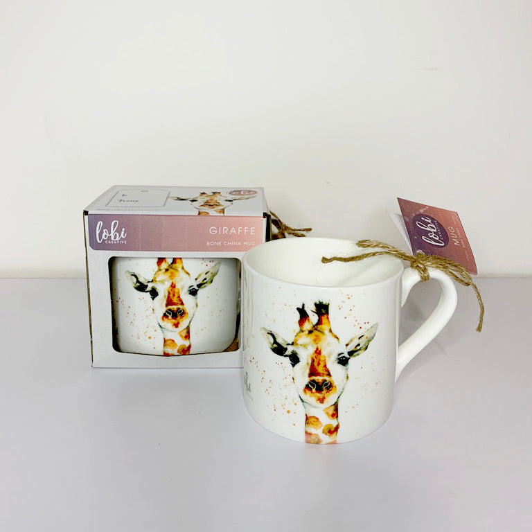 Giraffe Bone China Mug