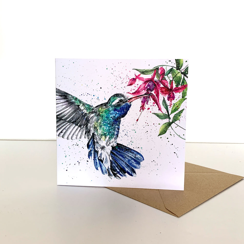 Hummingbird Greeting Card