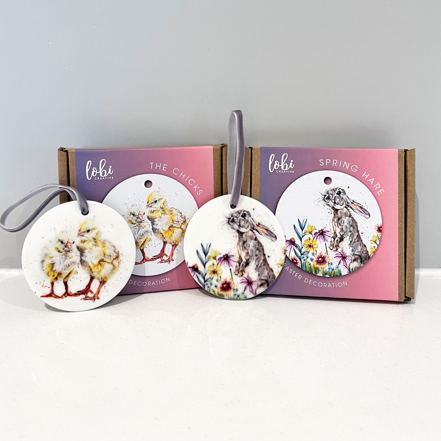 Chicks Ceramic Easter Decoration