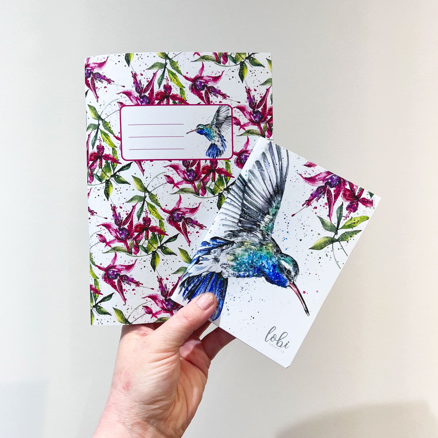 Hummingbird Notebook Set