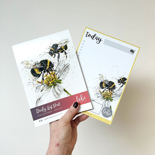NEW Bee A5 Daily List Pad