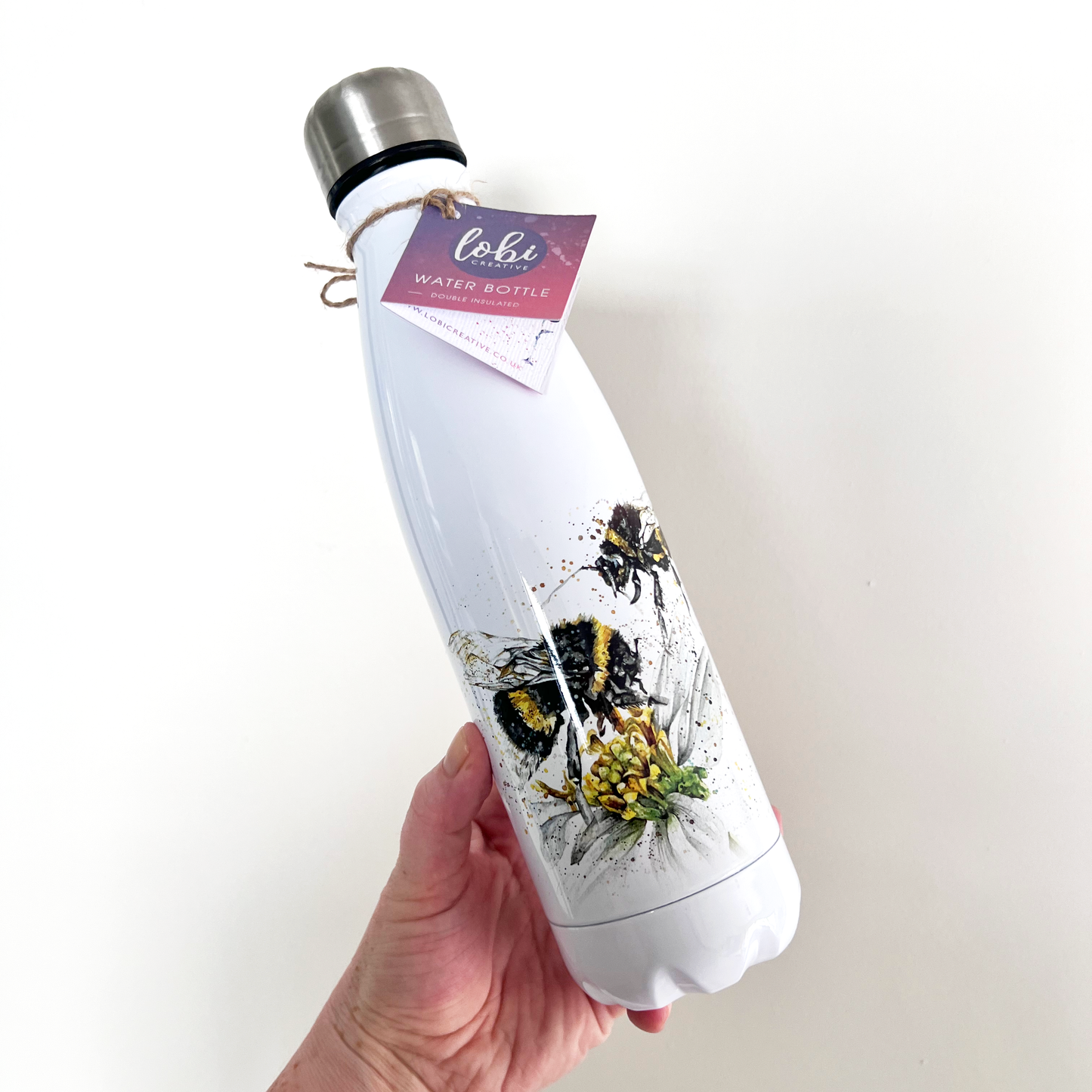 Bee Re-useable Water Bottle