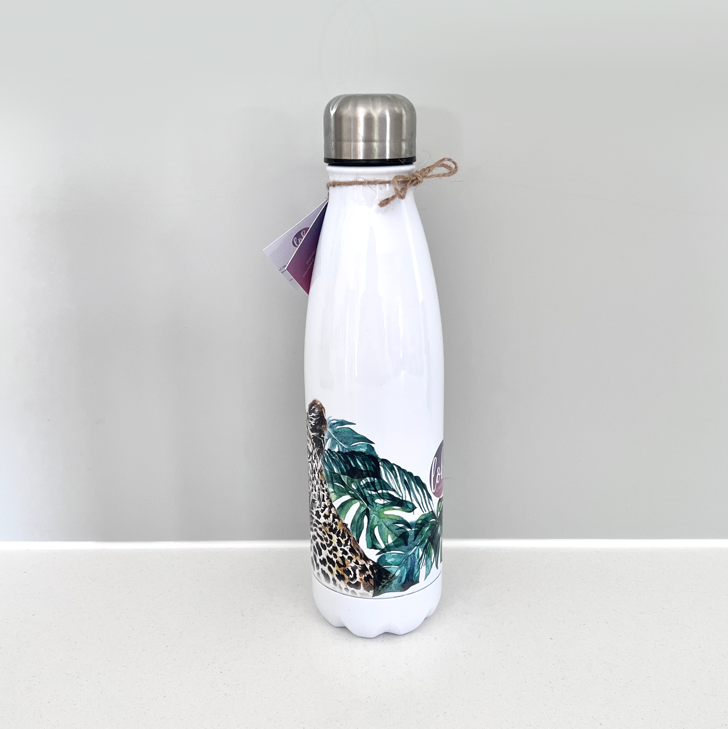 Leopard Re-useable Water Bottle