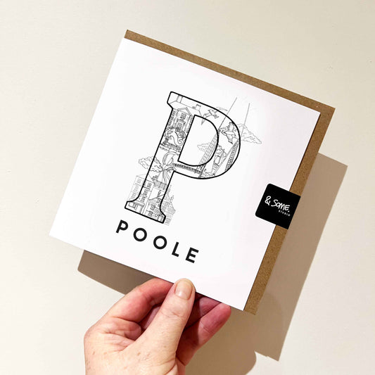 & Some 'P' is for Poole Greeting Card
