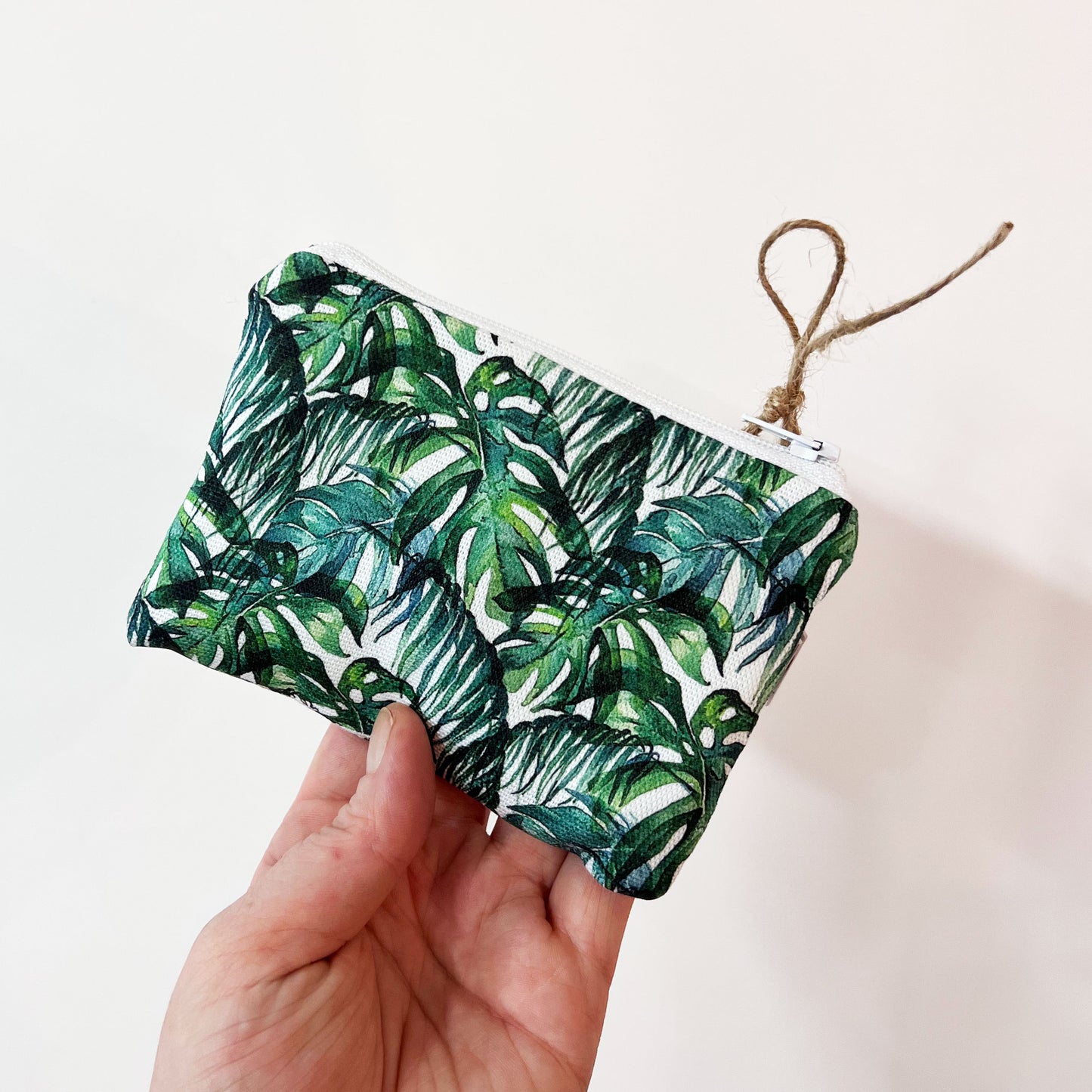 Watercolour Leopard Cotton Coin Purse & Gift Box