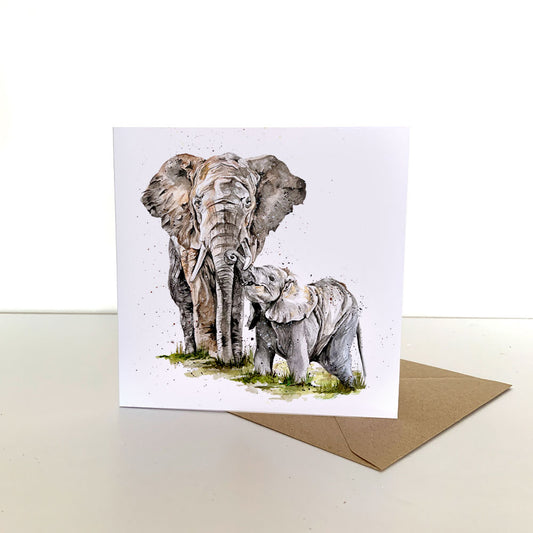 Elephant Greeting Card