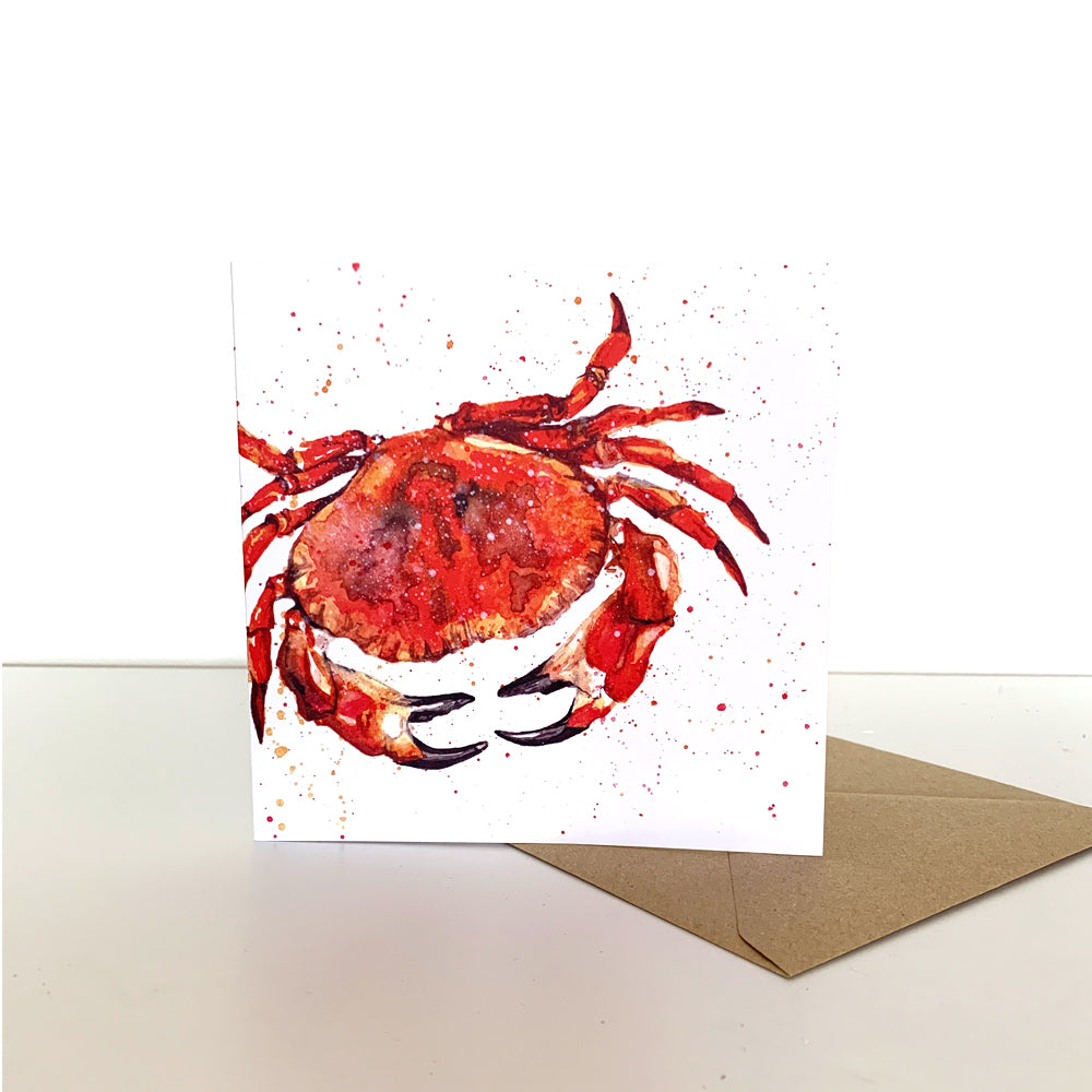Crab Greeting Card