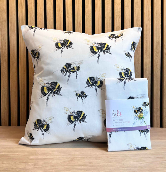 Busy Bees cushion cover