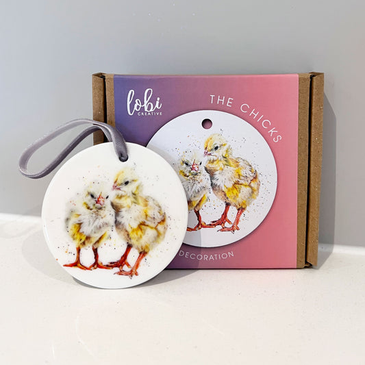 Chicks Ceramic Easter Decoration