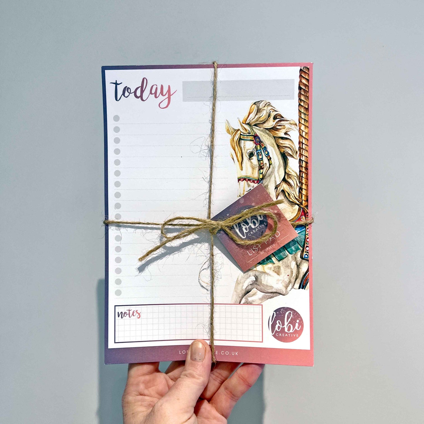 Weekly List Pad