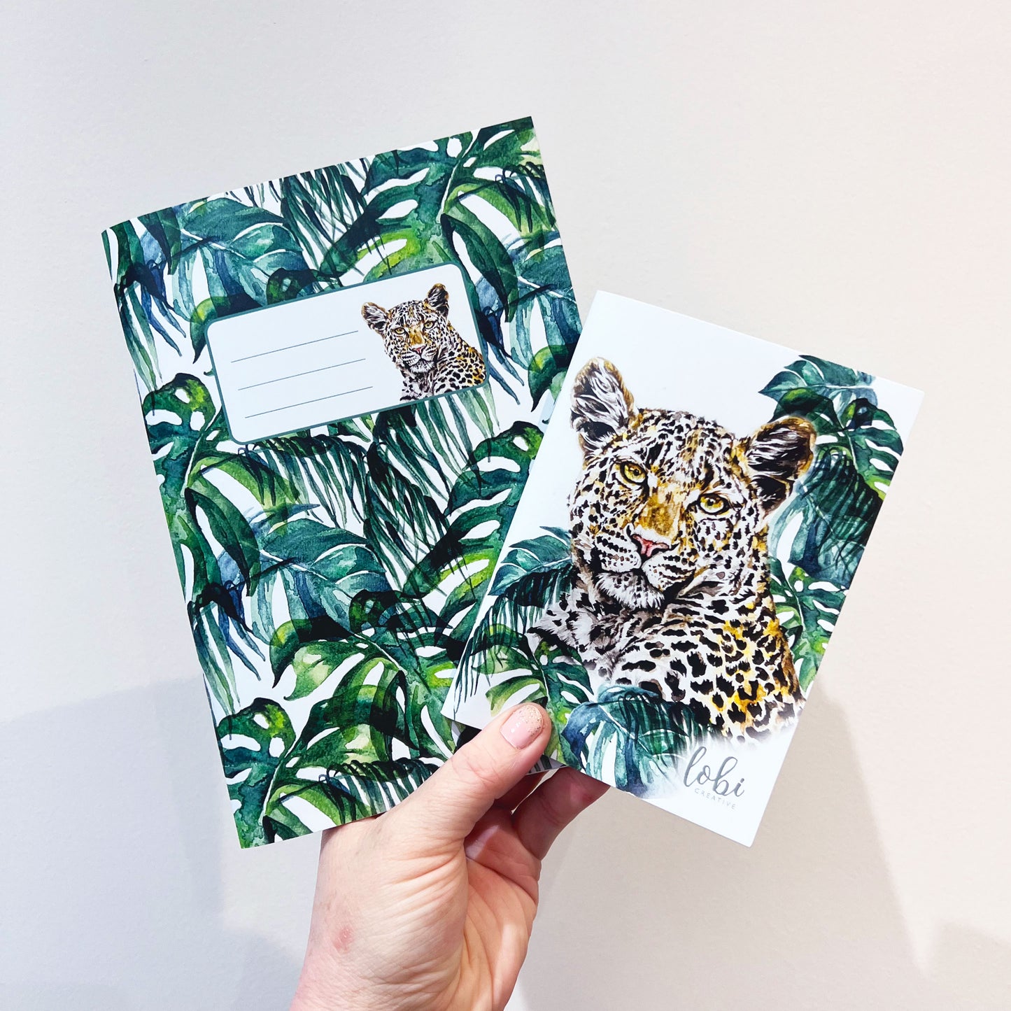 Leopard Notebook Set