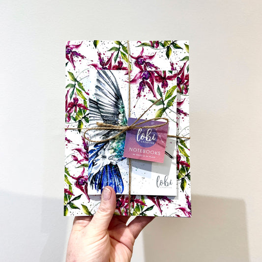 Hummingbird Notebook Set